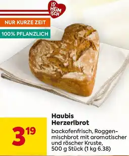 Billa Haubis erzerlbrot Angebot