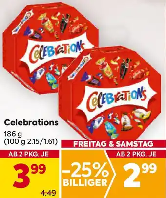 Billa Celebrations Angebot