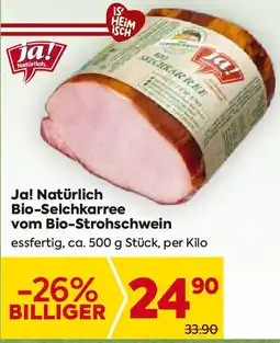 Billa Bio-Strohschwein Angebot