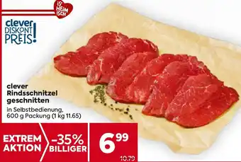 Billa Rindsschnitzel geschnitten Angebot