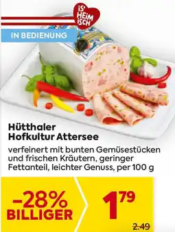 Billa Hütthaler Hofkultur Attersee Angebot