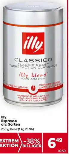 Billa illy Espresso Angebot