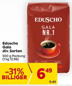 Billa Eduscho Gala Angebot