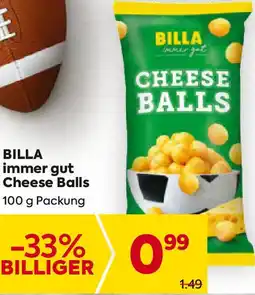 Billa Cheese Balls Angebot