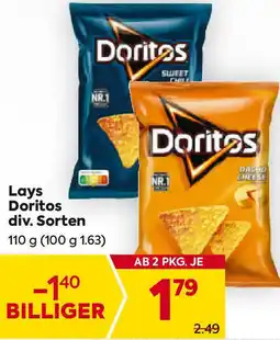 Billa Lays Doritos Angebot