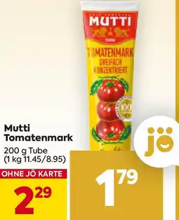 Billa Mutti Tomatenmark Angebot