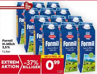 Billa Formil H-Milch Angebot