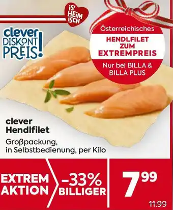 Billa clever Hendifilet Angebot