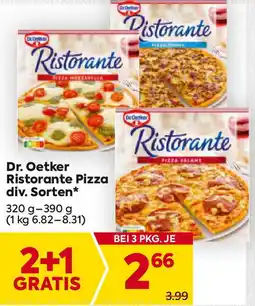 Billa Ristorante Pizza Angebot