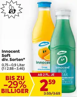 Billa Innocent Saft Angebot