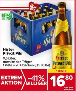 Billa Hirter Privat Pils Angebot