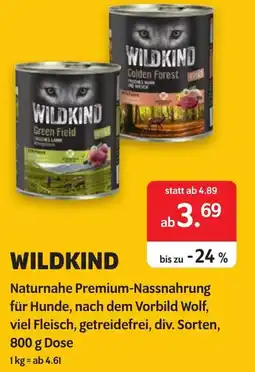 Das Futterhaus WILDKIND Angebot