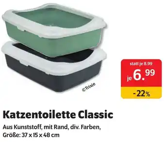 Das Futterhaus Katzentoilette Classic Angebot