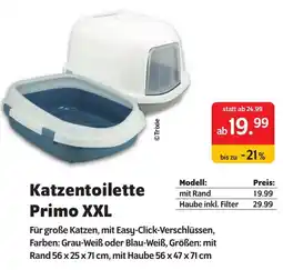 Das Futterhaus Katzentoilette Primo XXL Angebot