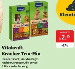 Das Futterhaus Vitakraft Kräcker Trio-Mix Angebot