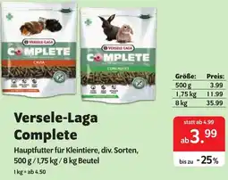 Das Futterhaus Versele-Laga Complete Angebot