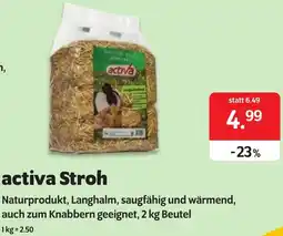 Das Futterhaus activa Stroh Angebot