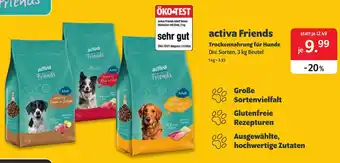 Das Futterhaus activa Friends Angebot