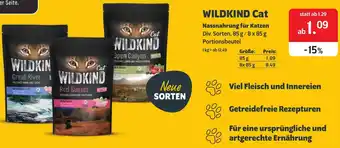 Das Futterhaus WILDKIND Cat Angebot