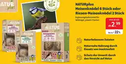 Das Futterhaus NATUR plus Meisenknödel 6 Stück oder Riesen-Meisenknödel 2 Stück Angebot