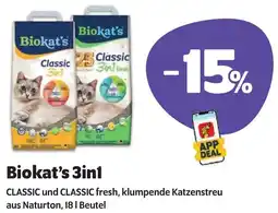 Das Futterhaus Biokat's Classic 3in1 Angebot