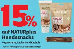 Das Futterhaus auf NATURplus Hundesnacks Angebot