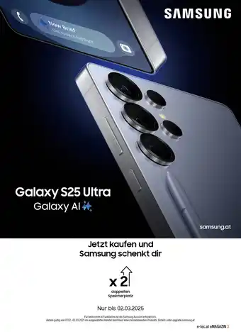 e-tec Galaxy S25 Ultra Angebot