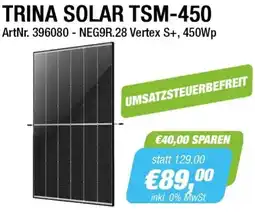 e-tec TRINA SOLAR TSM-450 Angebot