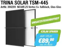 e-tec TRINA SOLAR TSM-445 Angebot