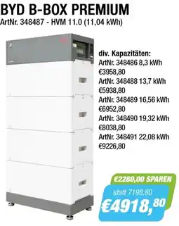 e-tec BYD B-BOX PREMIUM Angebot