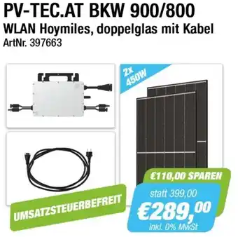 e-tec PV-TEC.AT BKW 900/800 Angebot