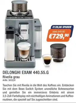 e-tec DELONGHI EXAM 440.55.G Angebot