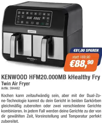 e-tec KENWOOD HFM20.000MB KHealthy Fry Angebot