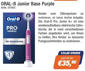 e-tec ORAL-B Junior Base Purple Angebot