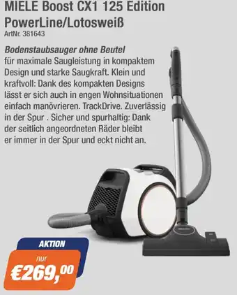 e-tec MIELE Boost CX1 125 Edition PowerLine/Lotosweiß Angebot