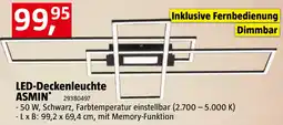 Bauhaus LED-Deckenleuchte ASMIN Angebot