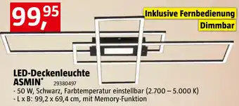 Bauhaus LED-Deckenleuchte ASMIN Angebot