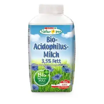 Spar Bio-Acidophilus-Milch Natur 3,5% Fett SPAR Angebot