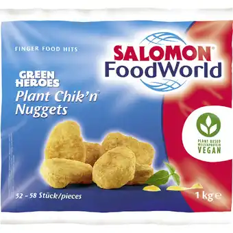 Metro FoodWorld Green Heroes Chik‘n Nuggets, Preisangabe ohne MwSt. (Preis inkl. MwSt. 11,00 €), METRO Angebot