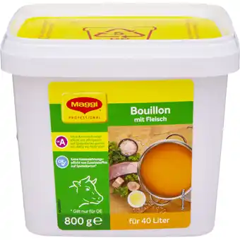 Metro Bouillon mit Fleisch, Preisangabe ohne MwSt. (Preis inkl. MwSt. 17,59 €), METRO Angebot