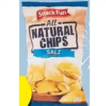 Hofer All Natural Chips versch. Sorten HOFER Angebot