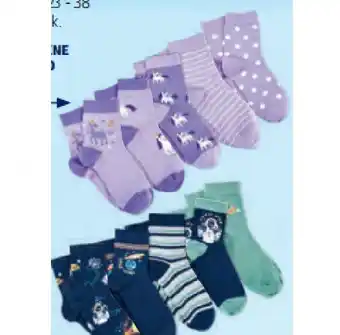 Hofer Kinder-Socken, Baumwolle (Bio) versch. Farben und Muster HOFER Angebot