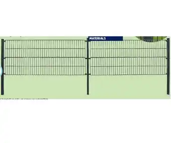 Hofer Doppelstabmattenzaun Morata 120 cm x 10 m HOFER Angebot