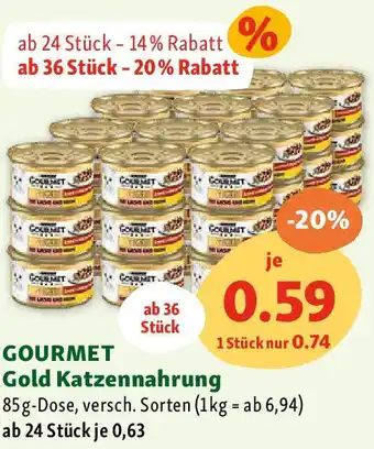 Fressnapf Gold Katzennahrung Angebot