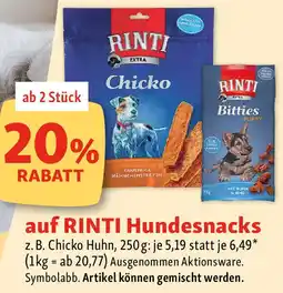 Fressnapf auf RINTI Hundesnacks Angebot