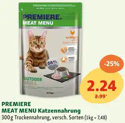 Fressnapf MEAT MENU Katzennahrung Angebot