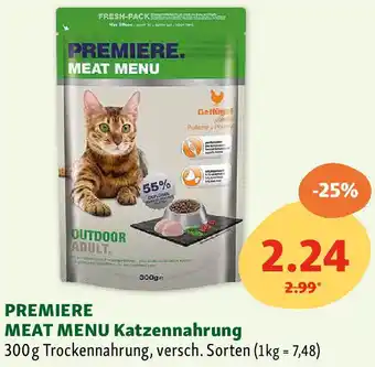 Fressnapf MEAT MENU Katzennahrung Angebot