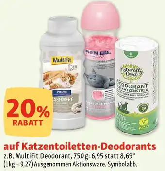 Fressnapf auf Katzentoiletten-Deodorants Angebot