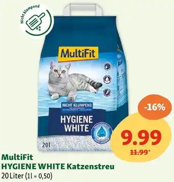 Fressnapf HYGIENE WHITE Katzenstreu Angebot