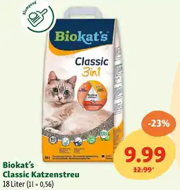 Fressnapf Biokat's Classic Katzenstreu Angebot